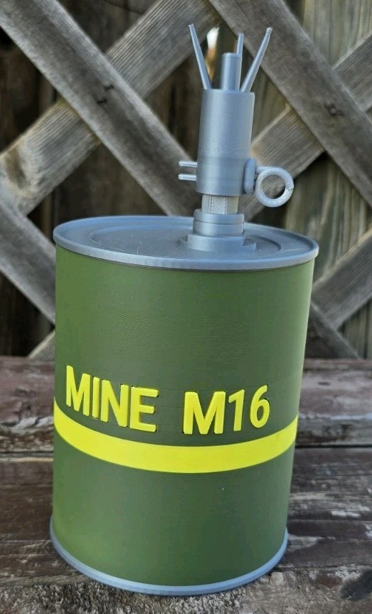 U.S. Vietnam War Landmine 3D Printed Prop/ Replica