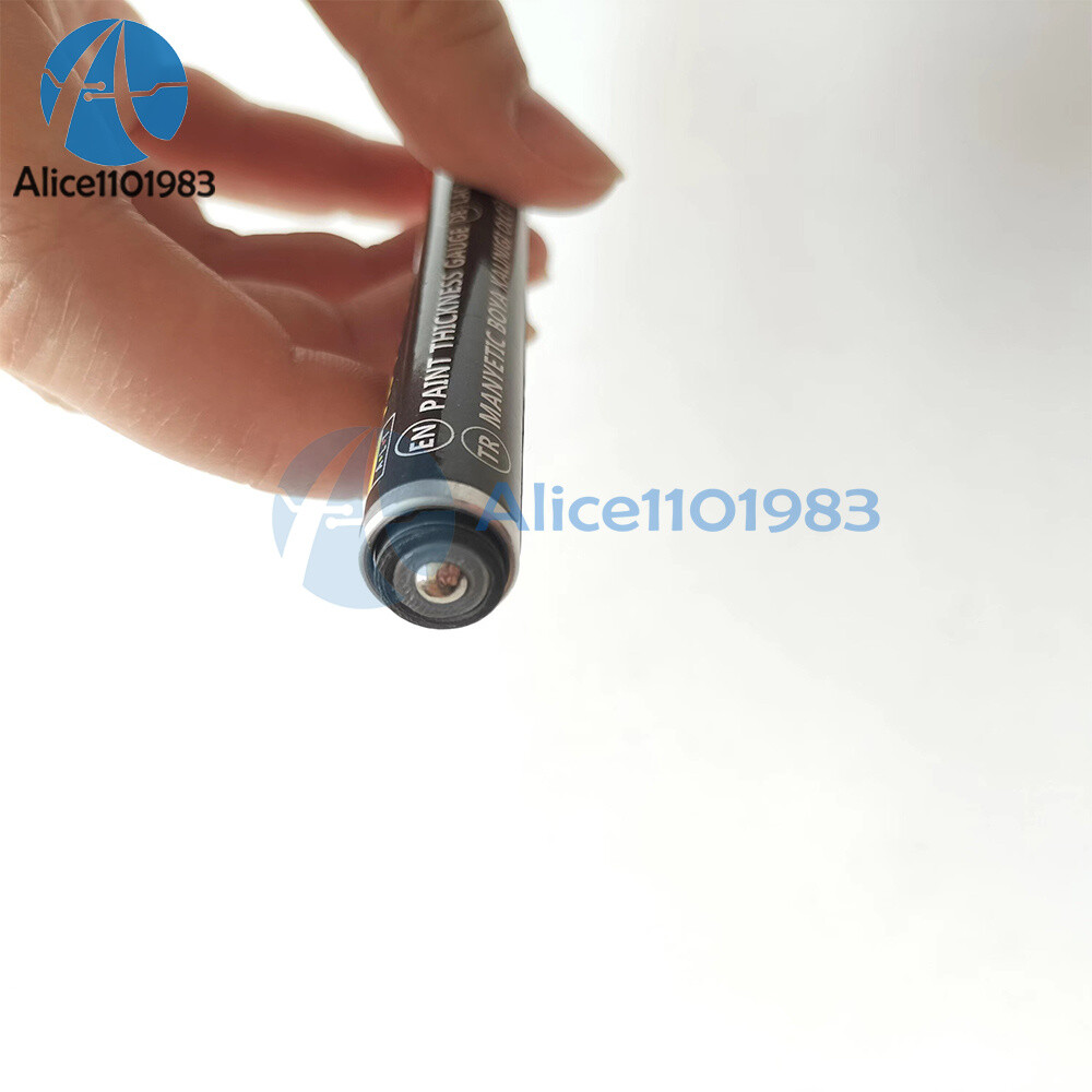 Car Paint Thickness Tester Meter Gauge Portable Automobile Paint Film Pen Tester