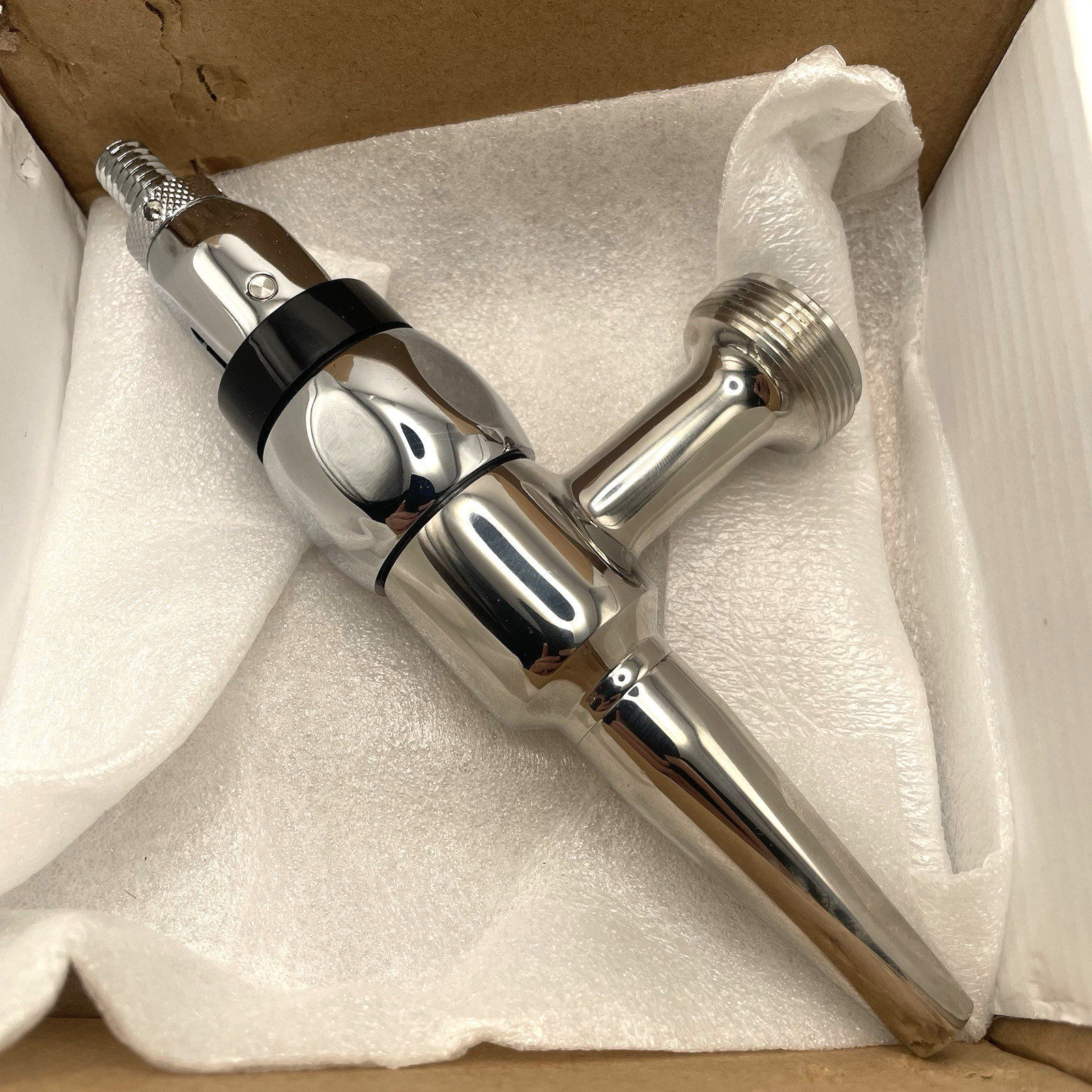 Kegco Stout Faucet SF 101 Brand New Stainless Steel In Box