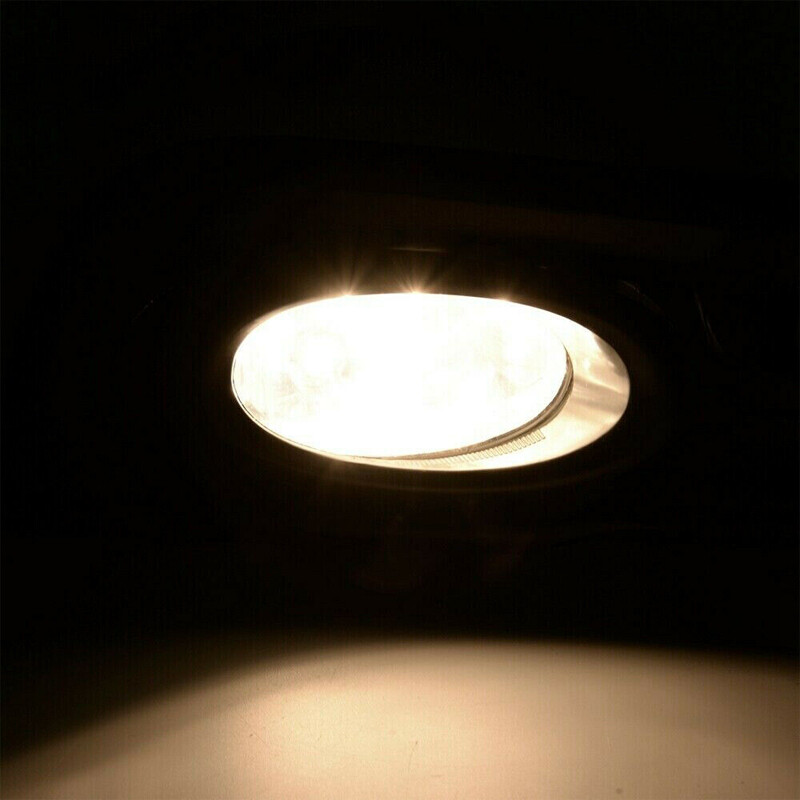 Fit 2013 2014 2015 Honda Civic Clear Lens Front Fog Lights Lamps W/Covers+Switch