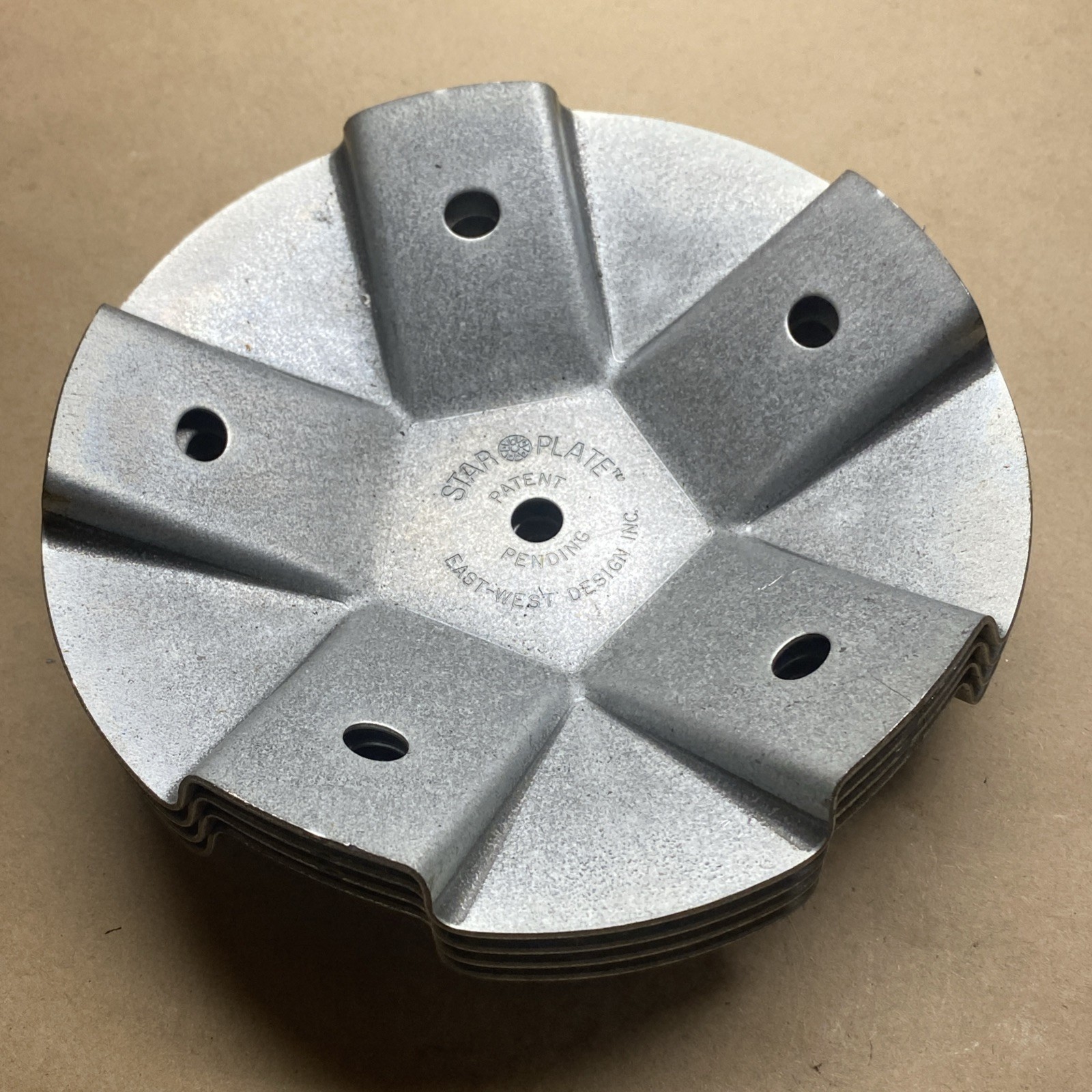 4x, Star Plate Building System Gazebo Pergola Rafter Frame Connector