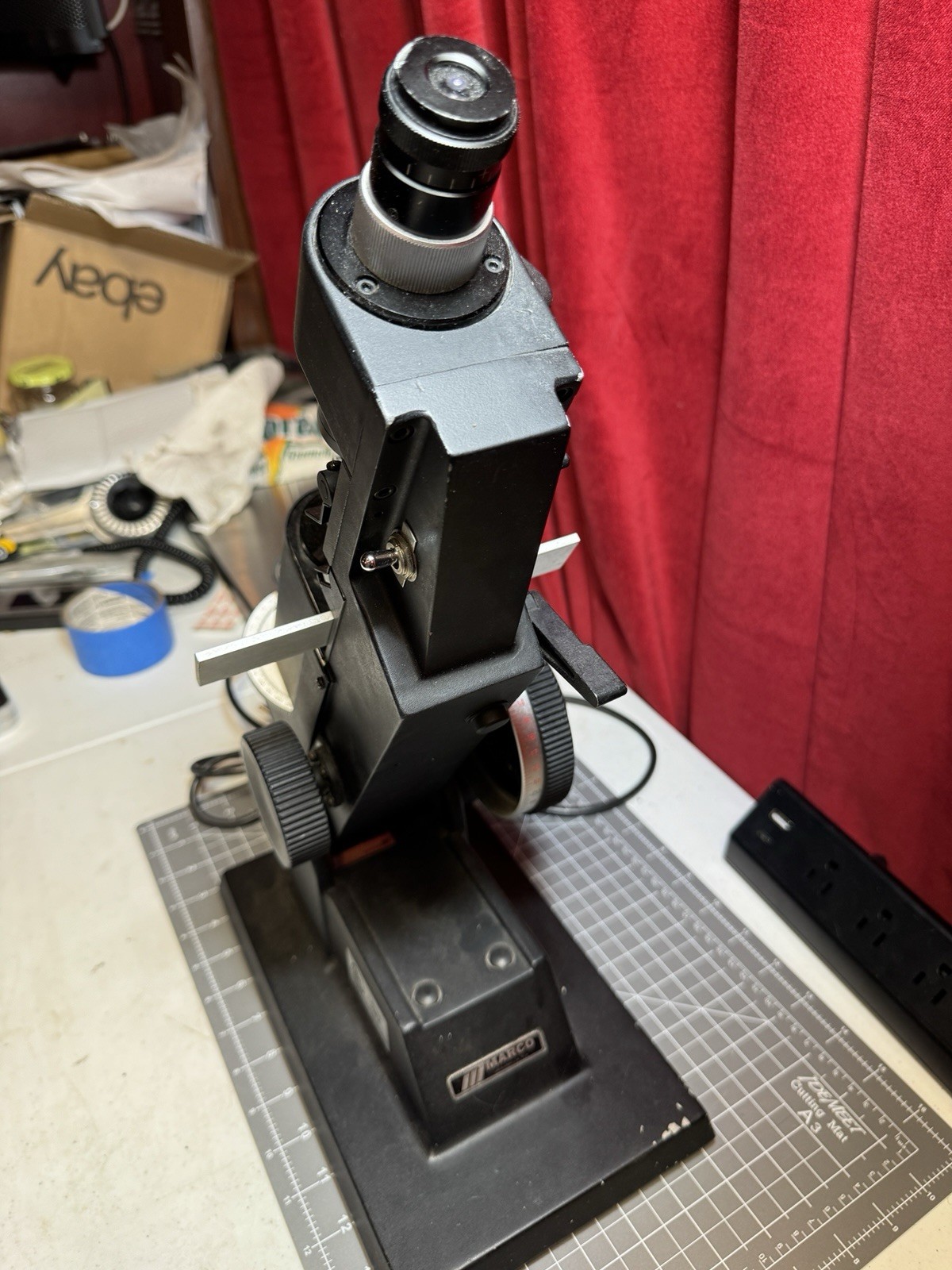 Marco Model 101 Manual Lensmeter / Lensometer - Ophthalmic. G