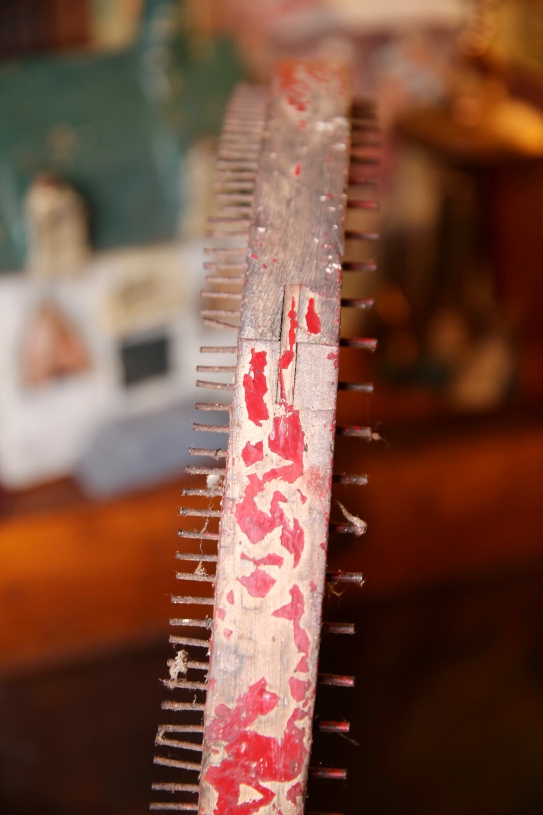 Antique Roulette Gambling Carnival Wheel Wood Casino Game Vintage Circus old