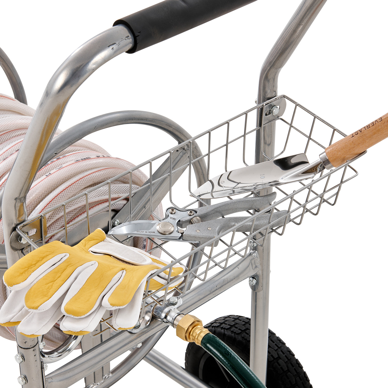 VEVOR Hose Reel Cart 300ft Heavy Duty Garden Water Cart