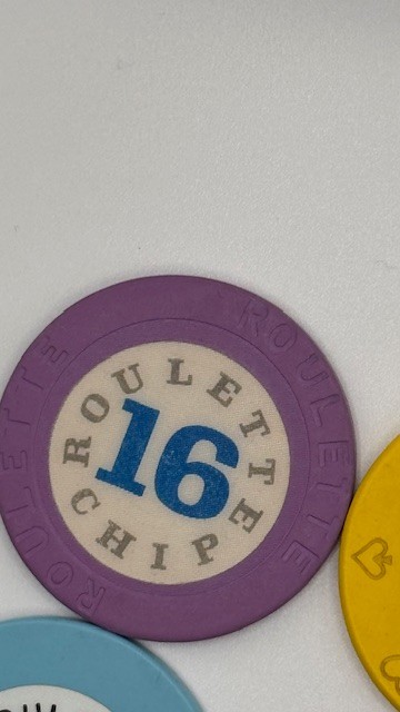 Lot of 14 Misc. Roulette Chips-Clean-Payboy Chips