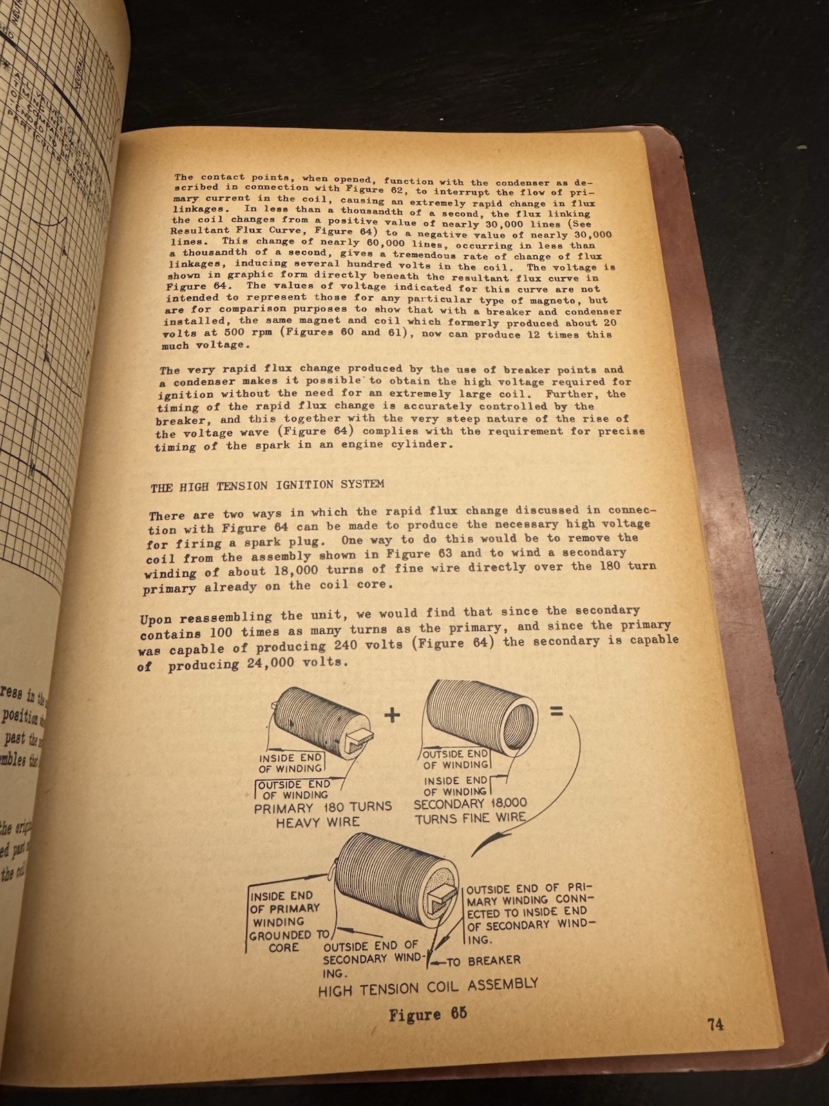 TWA MAINTENANCE ENGINE PERFORMANCE R-3350 Training Manual RARE NICE MUST HAVE