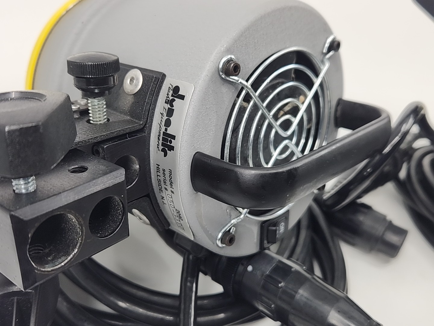 Dynalite 2040 Studio Flash Heads Lot of 2 with Cables Etc. Fan Cooled Tested