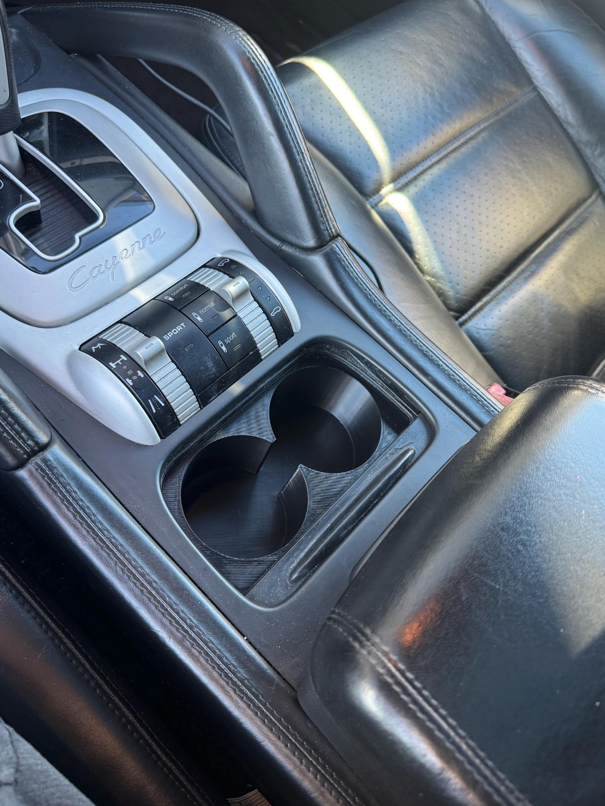 Porsche Cayenne 955 957 Dual Cup Holder Insert 2003-2010