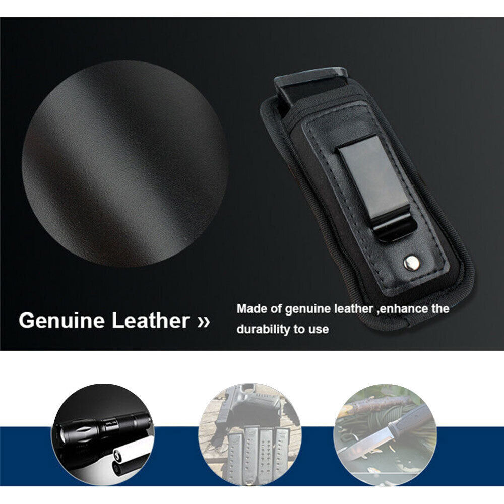 3 Pack Tactical IWB Magazine Pouch for .40 .45 .22 9mm Pistol Mag Holder Holster