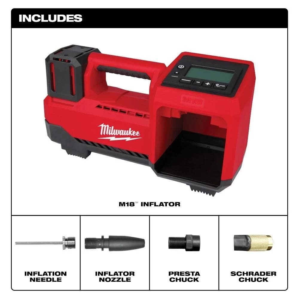 Milwaukee 2848-20 M18 Compact Inflator (Bare Tool)