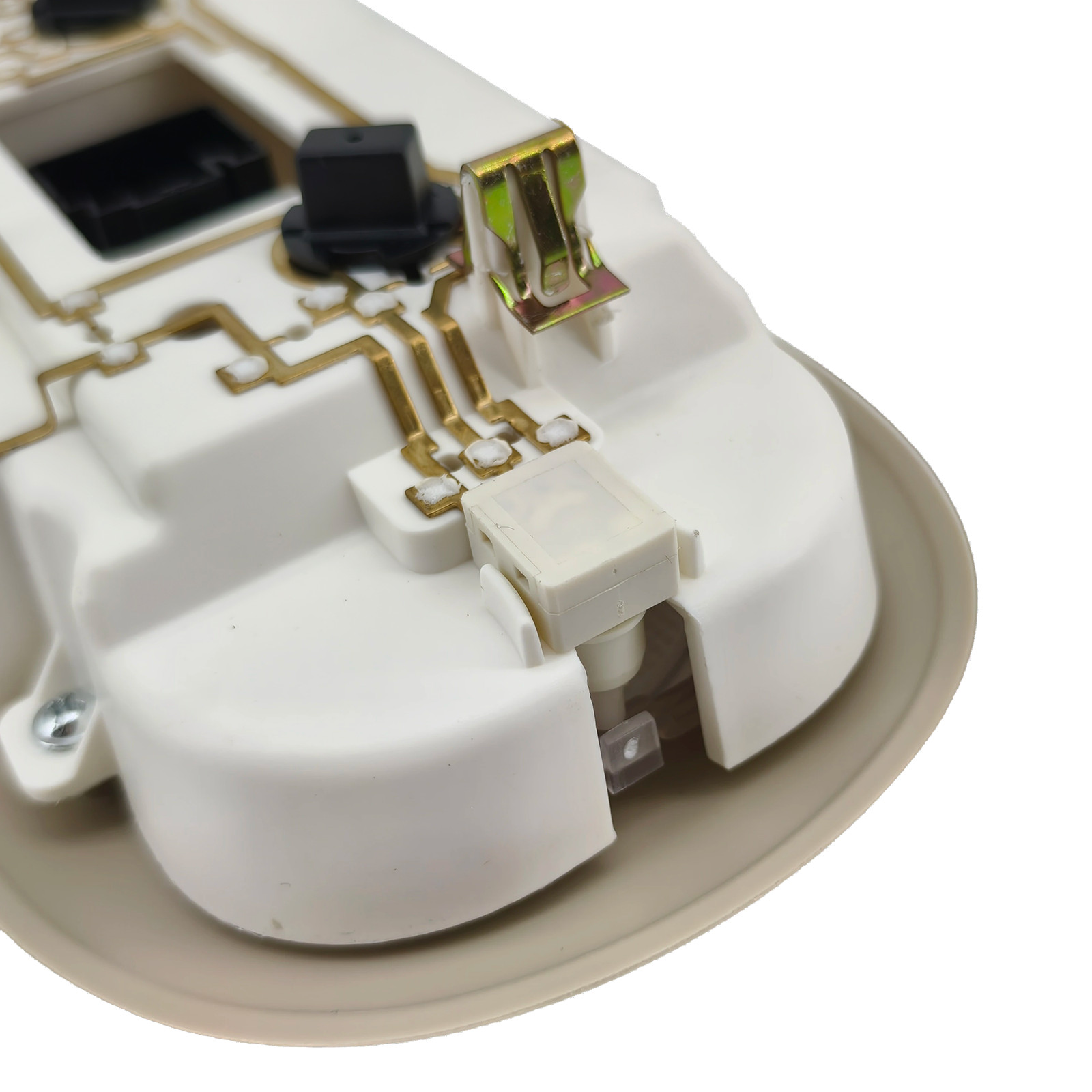 8C3Z25519A70AA Grey For Ford F250 350 Overhead Console LED Light Sunroof Switch