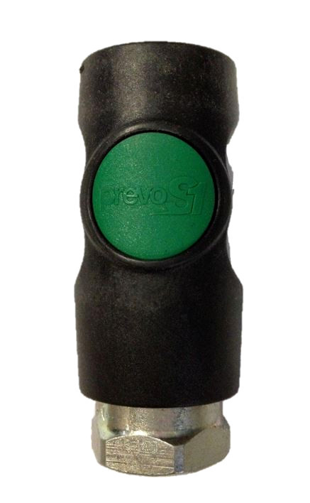 Prevost High Flow Safety Air Coupler ESI 071201 1/4'' FPT W/ 5 ea ERP 076251 OEM