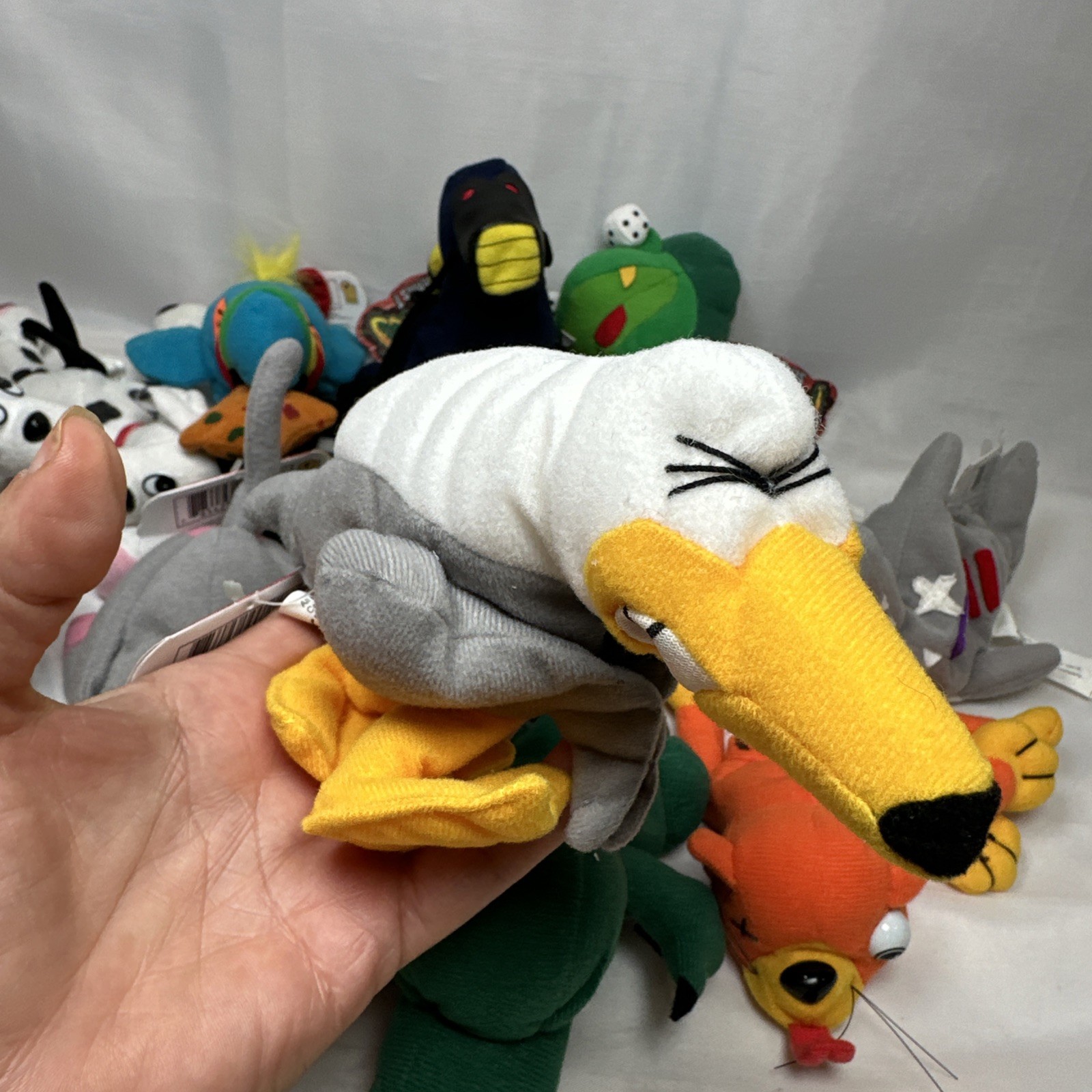 Vintage 1997 “MEANIES BEANIE” Complete SERIES 1