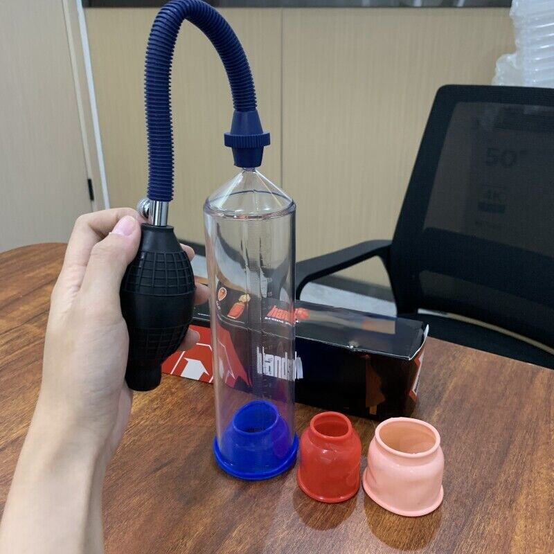 Vacuum Penis Pump for Male ED Enhancement Erectile Enlargement Penis Enlarger BG