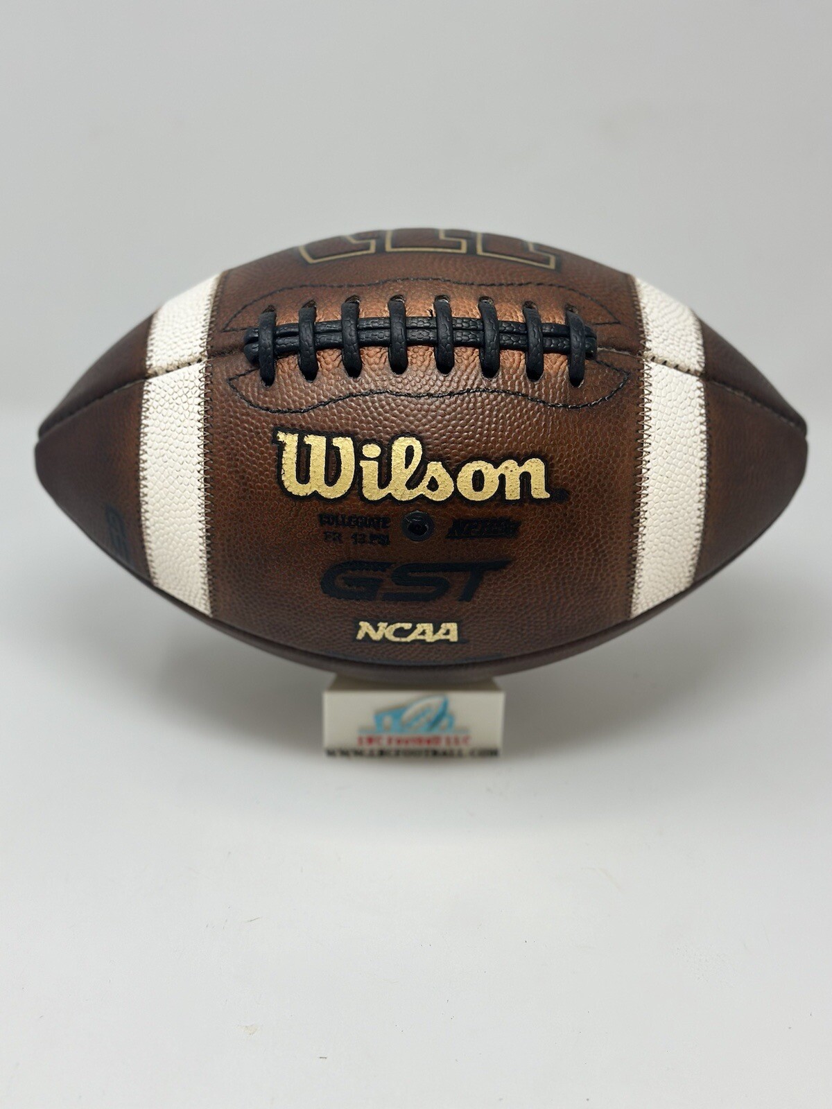 Wilson GST Full-Size Game Ball Game Prepped Tacked and Brushed Brand New
