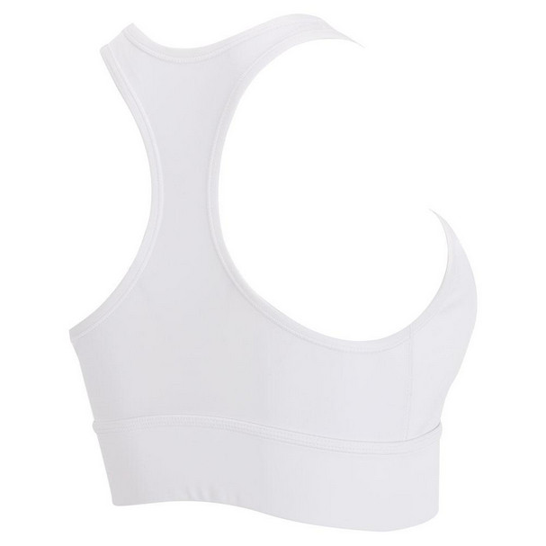 NEW! NIKE Women's [S] Padded Medium Support Sports Yoga Bra-White CZ4496-100