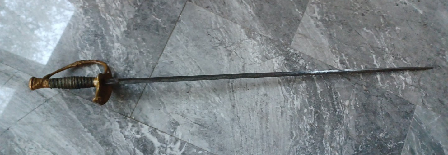 U.S. Army Officer Dress Sword Model 1902 Eagle Guard Solingen Blade c.1895–1918