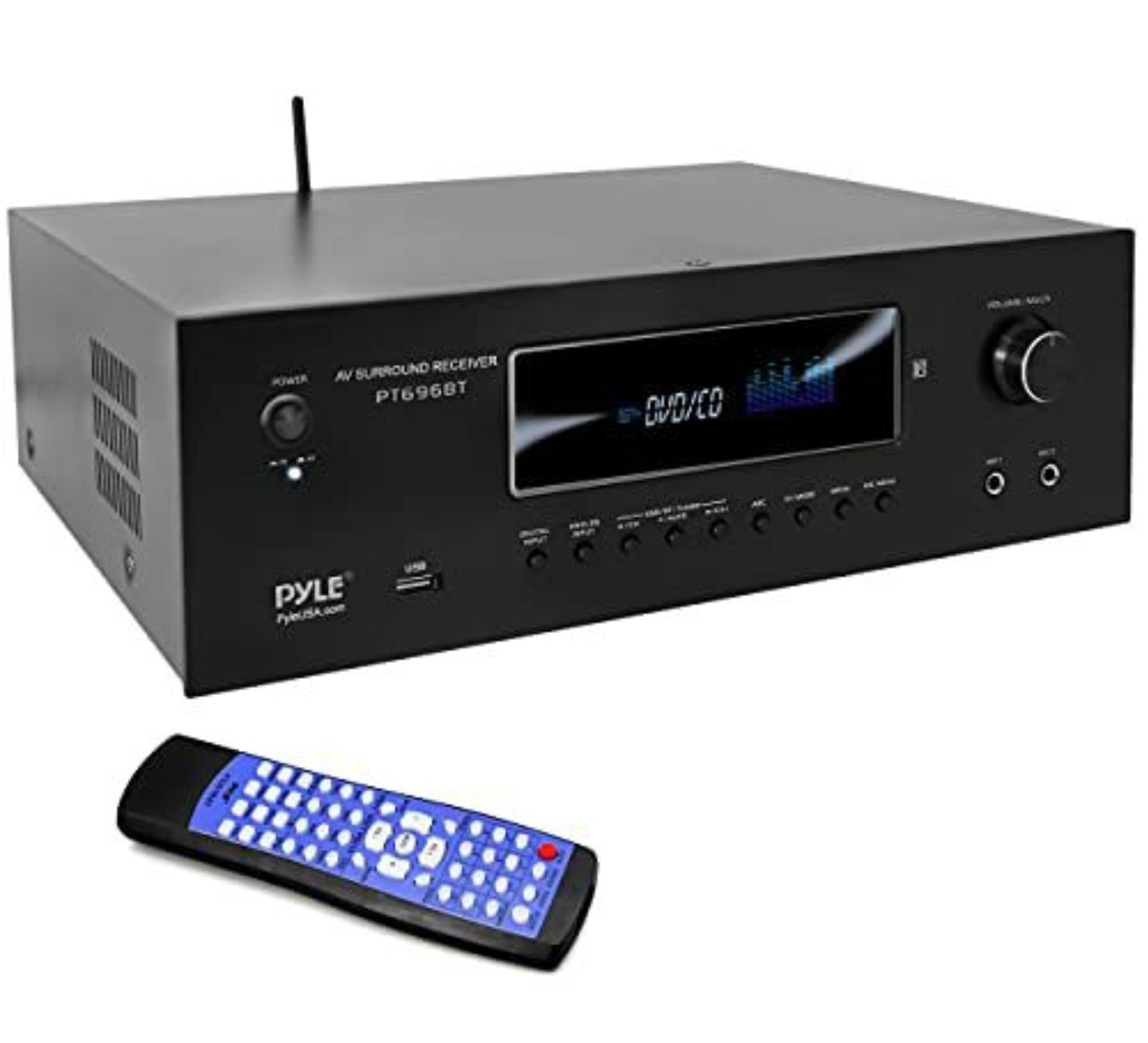 Pyle PT696BT 5.2-Channel Wireless Home Theater Receiver Bluetooth Audio Video
