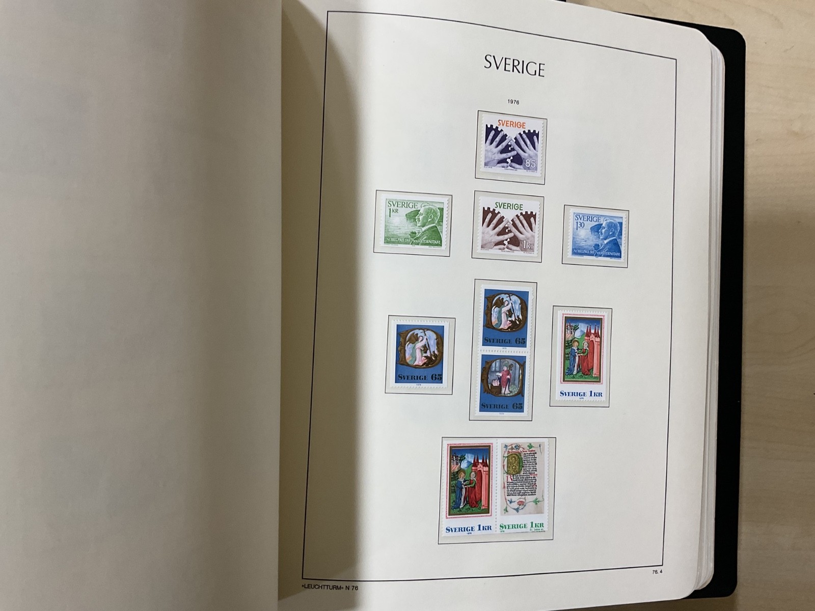 Sweden stamps. 1970 - 2008. 2 Light house albums. G/208*