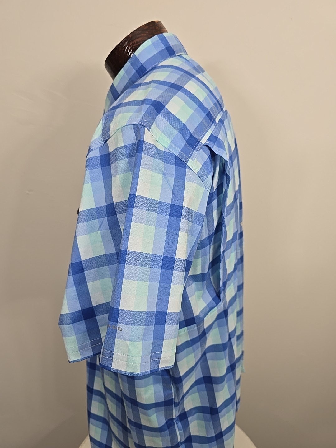 Columbia Super Bluefin Winds Camp Shirt XL New With Tags