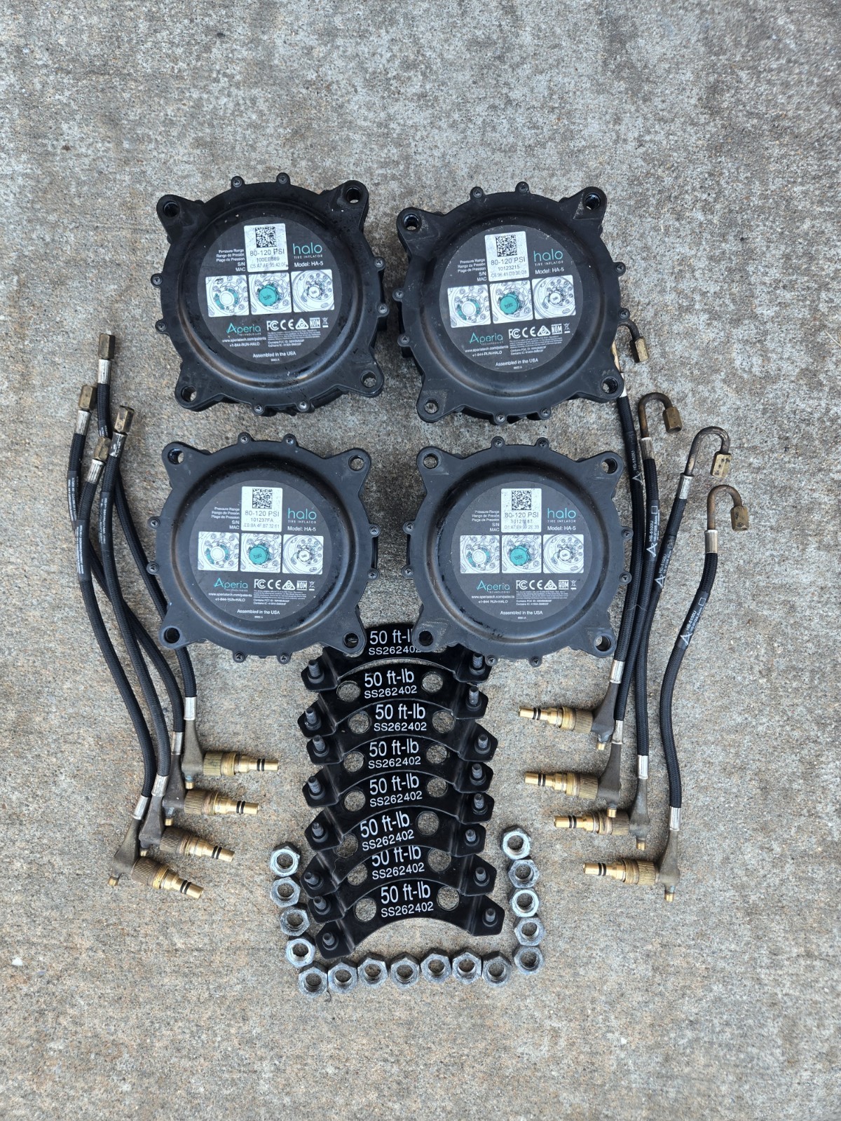 Aperia Halo HA-5 Tire Inflator - With Mounting Hardware