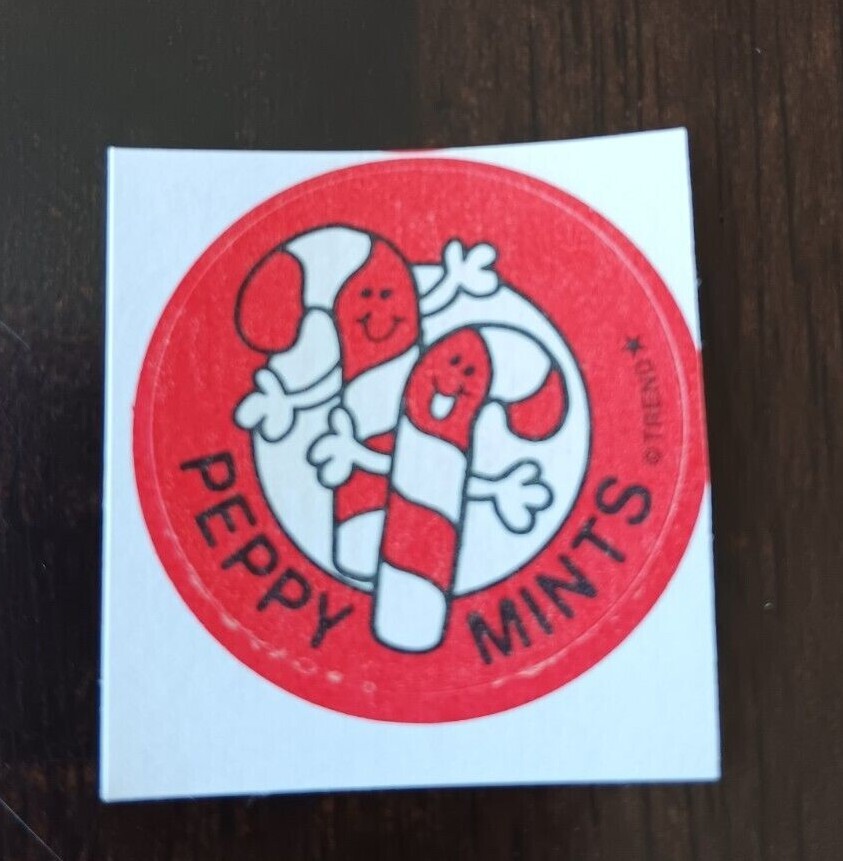 Trend Scratch & Sniff Stickers Retro 80s Reproduction Choose- Various Designs