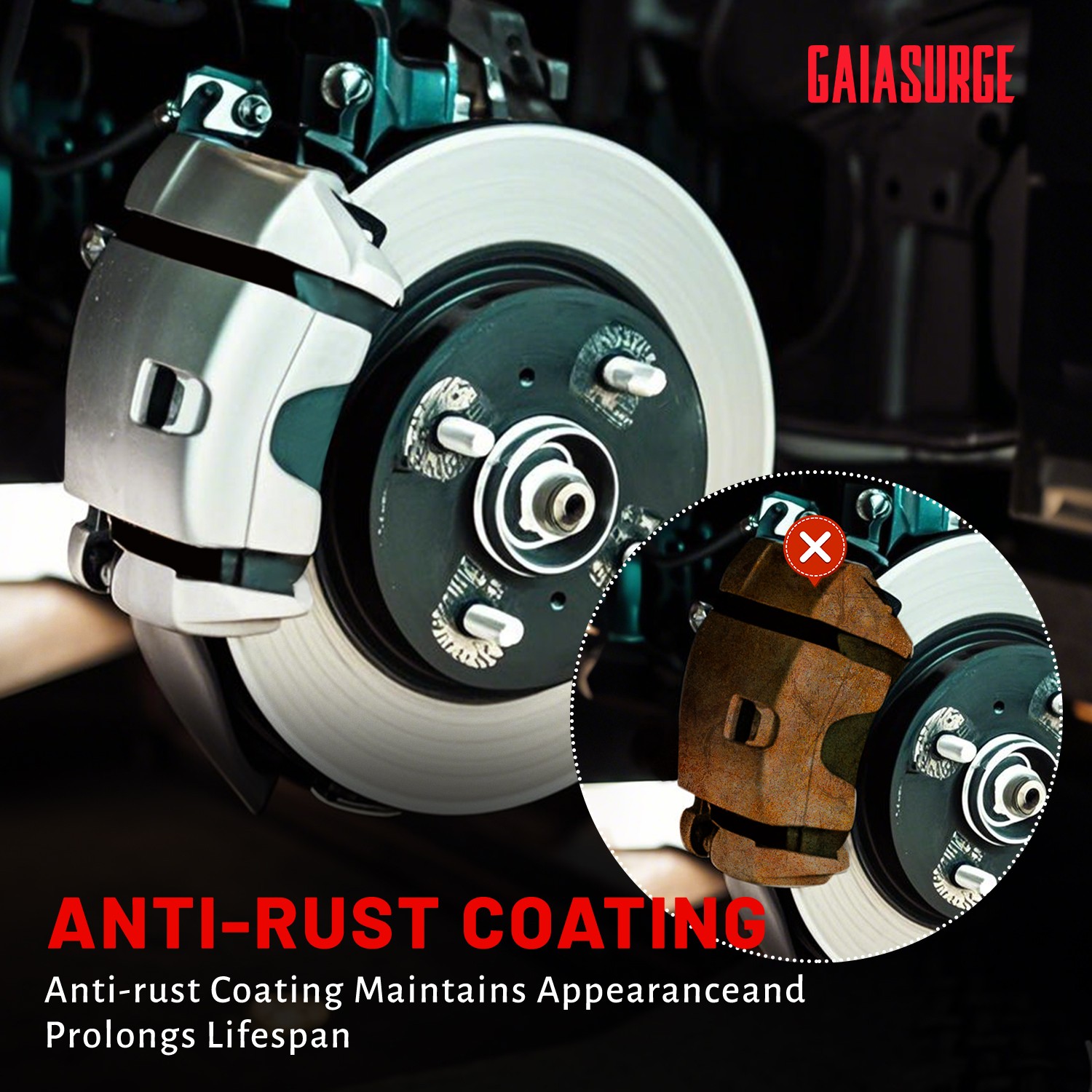 2x Front Brake Calipers with Bracket for Honda Civic 1990-2000 Civic del Sol CRX