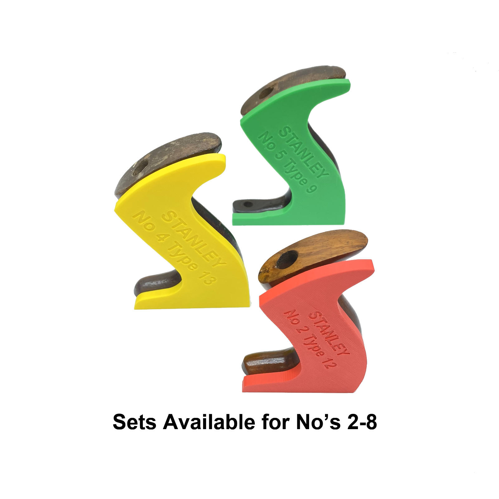 Stanley Hand Plane Tote Template 12-Piece Set for Woodworking