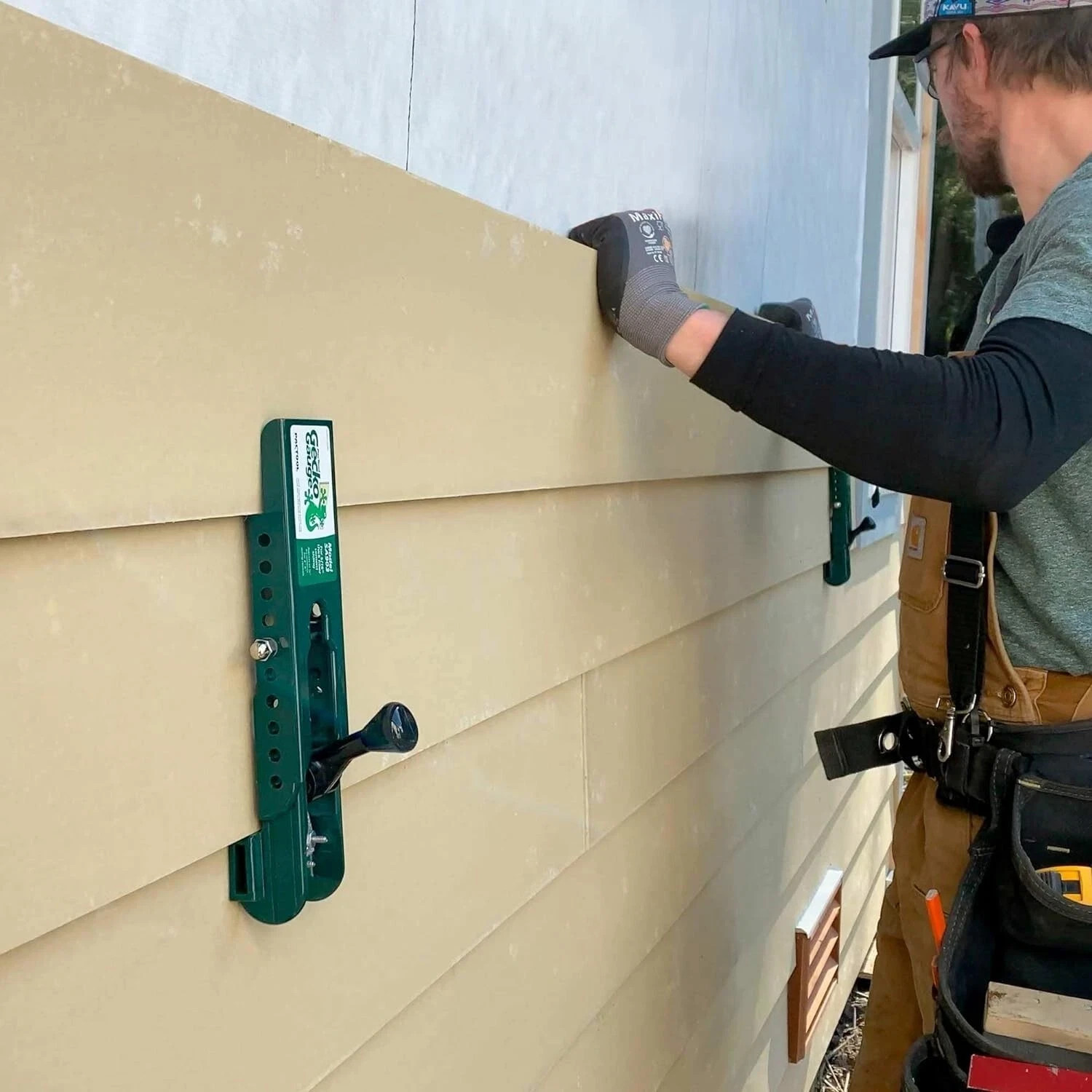 PacTool SA903 Gecko Gauge Siding Mounting Kit - For Use with 5/16-Inch Fiber Cem