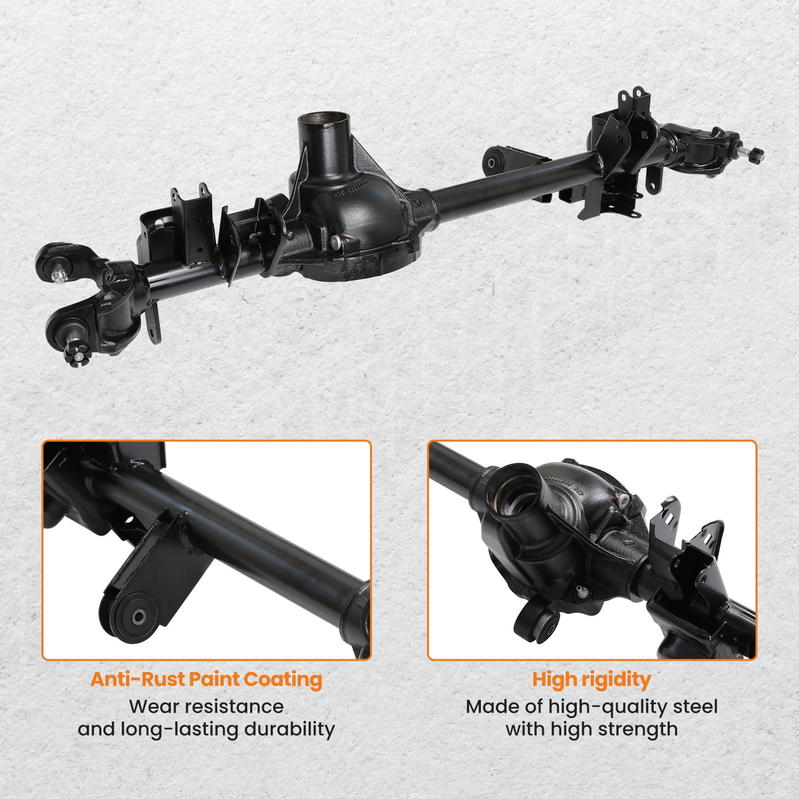 Front Axle Housing For Jeep Wrangler JK 3.21 Axle Ratio Dana 30 2007-2017