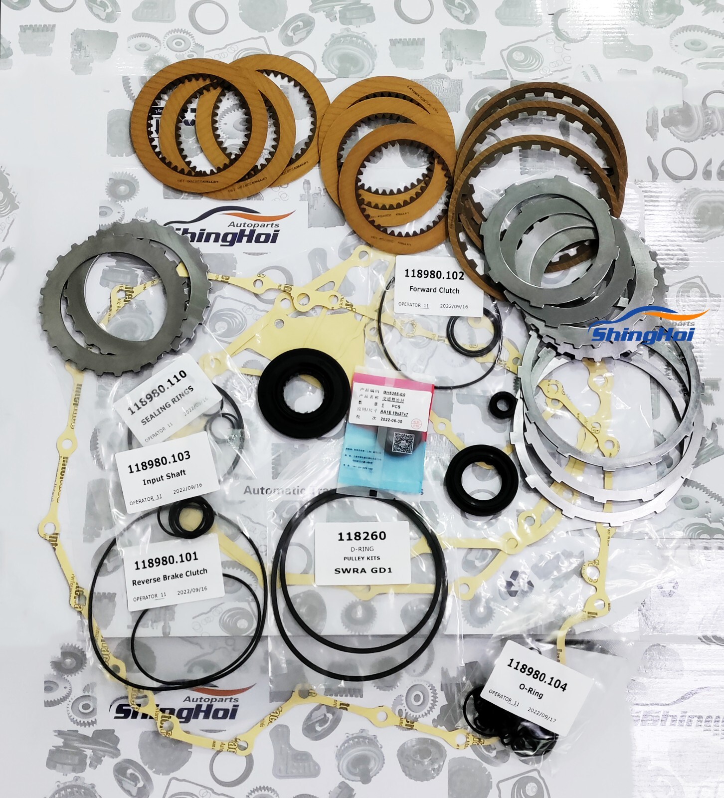 SWRA M4VA GD1 Transmission Master Rebuild Kit for HONDA CITY CIVIC FIT/ARIA JAZZ