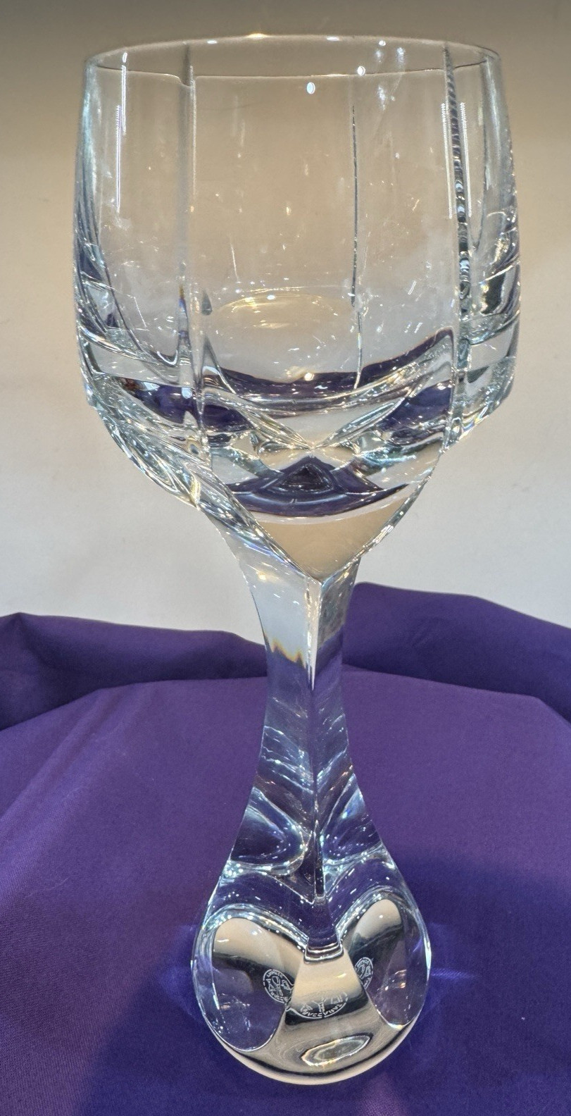 Baccarat Neptune Claret Wine 7 3/4 inch Glass (s) MINT & Guaranteed