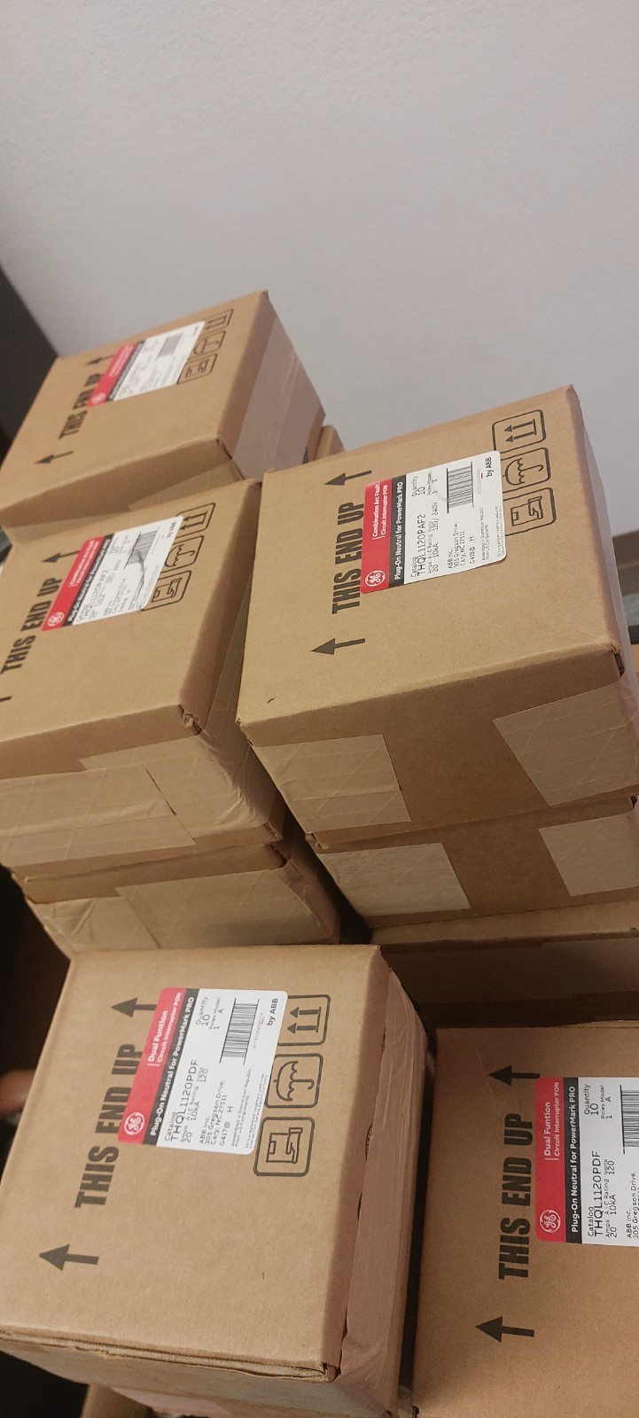 GE BY ABB GROUND FAULT/ ARC FAULT PLUG ON NEUTRAL INTEGRATED THQL1120PDF