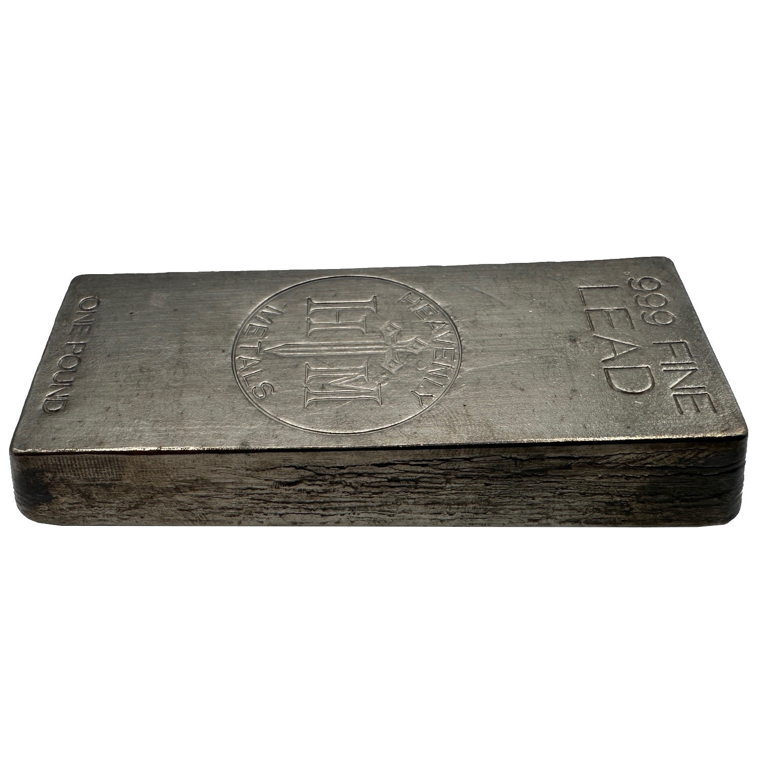 1 lb Lead Bullion Bar - 99.9% Pure Metal Ingot for Collection, Casting, or Demos
