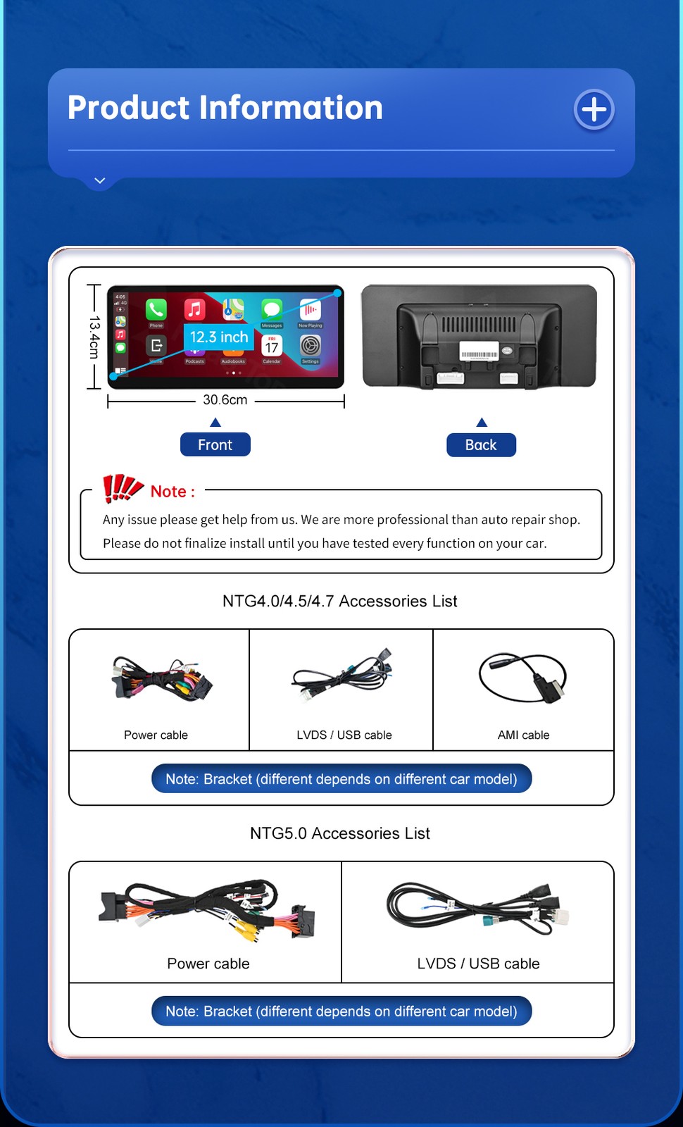 12.3"Android Auto Carplay Screen for Mercedes Benz E Class W212 2012-2015 NTG4.5