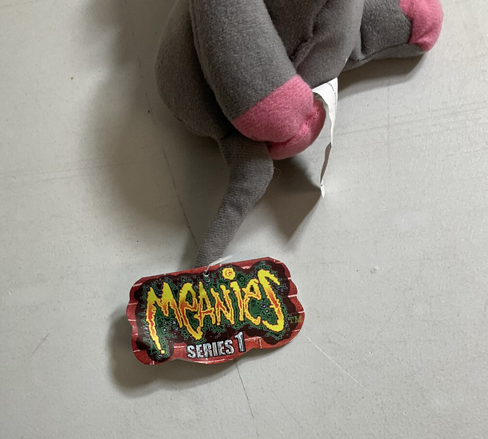 Meanies Series 1 Bart The Elephant 8" Stuffed Bean Bag Animal w/Tags