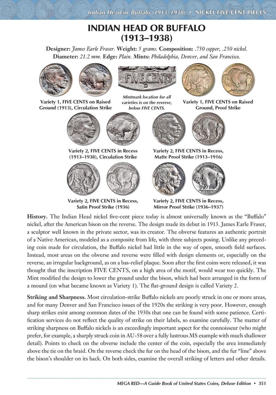 Mega Red Guide Book of United States Coins Deluxe 10th Edition