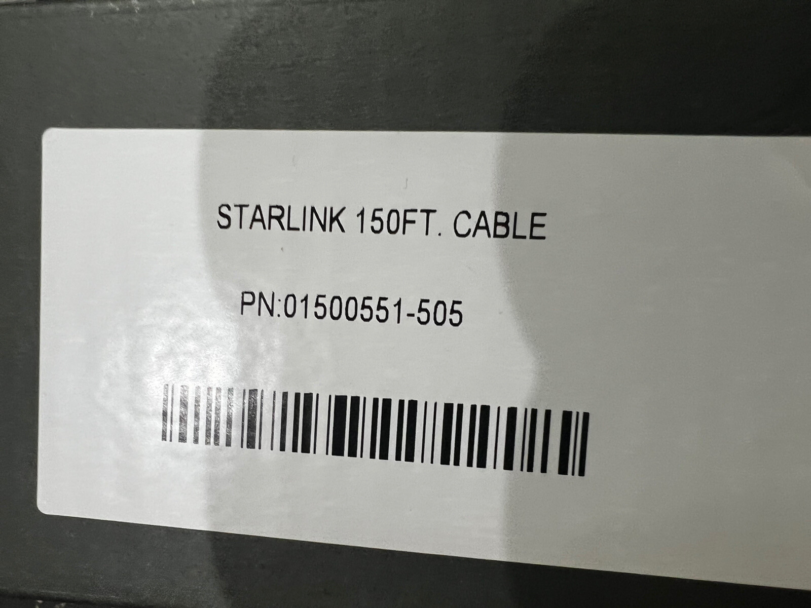 Original Starlink Satellite 150ft Cable For V2 Rectangle Dish PN: 01500551-505