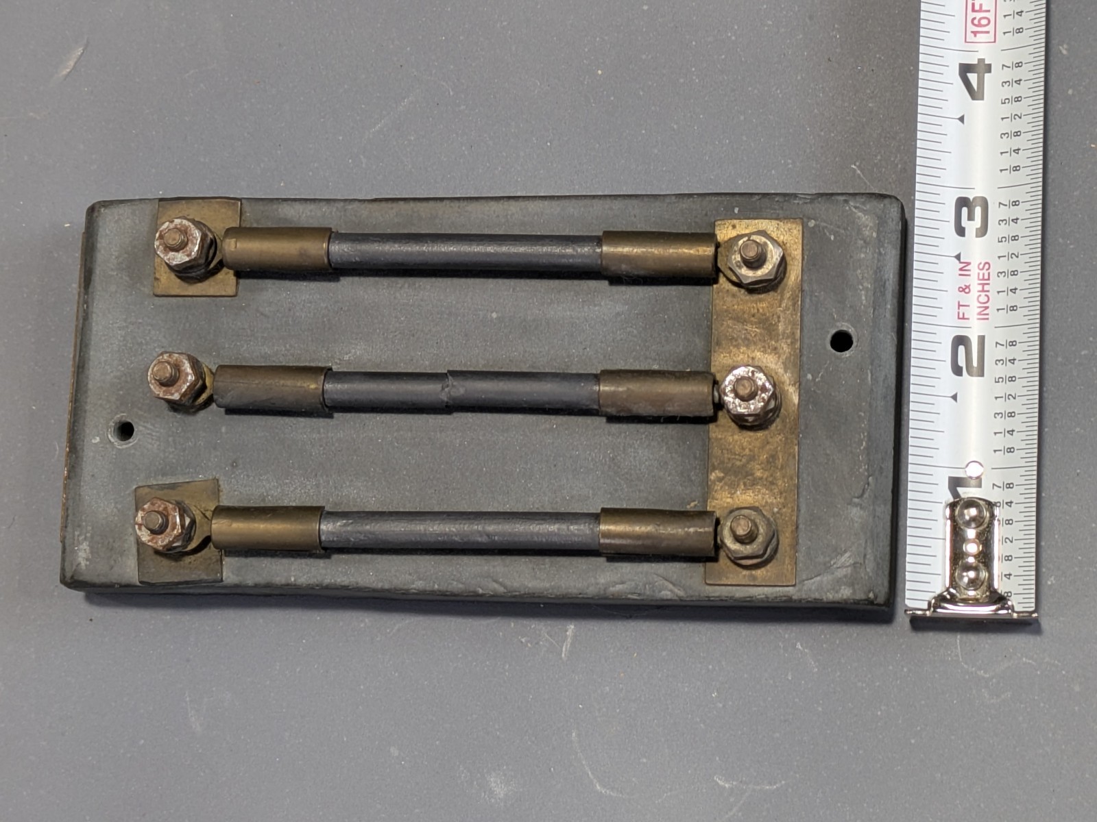 Antique WM J MURDOCK Lightning Arrester 3-Pole Carbon Wireless Telegraphy Radio