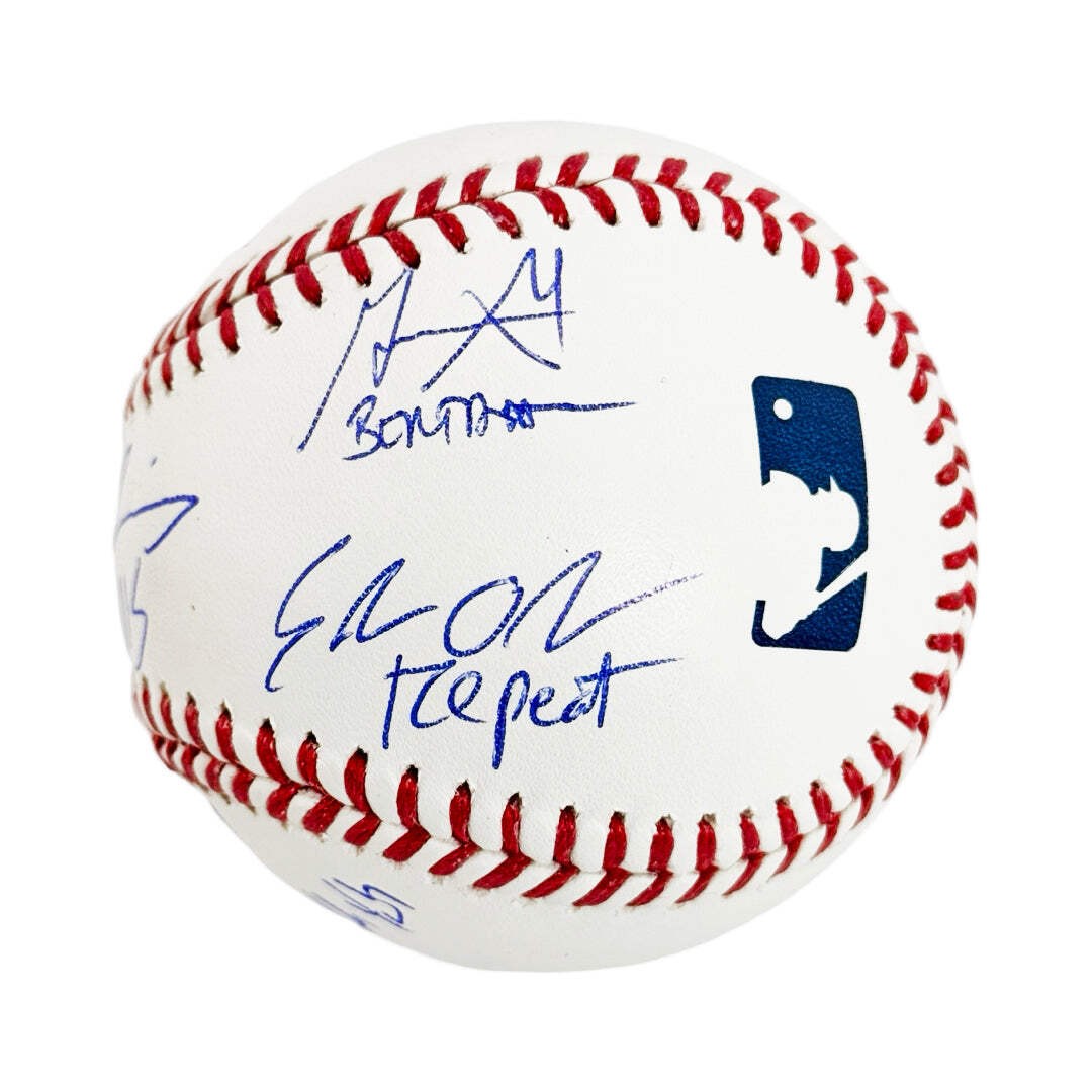 The Sandlot Cast Signed Rawlings Official Major League Baseball (Beckett)