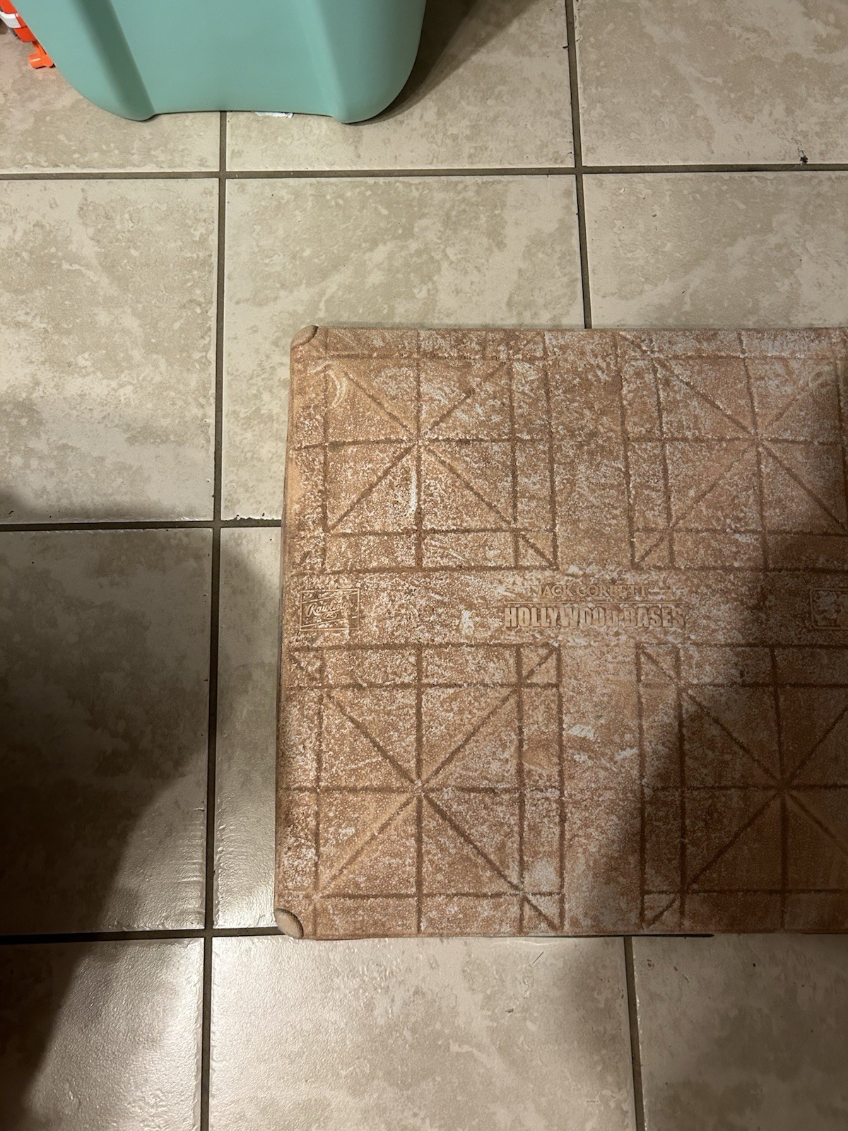 Boston Red Sox Cleveland Guardians Mlb Game Use Base April 2023 Coa Rare