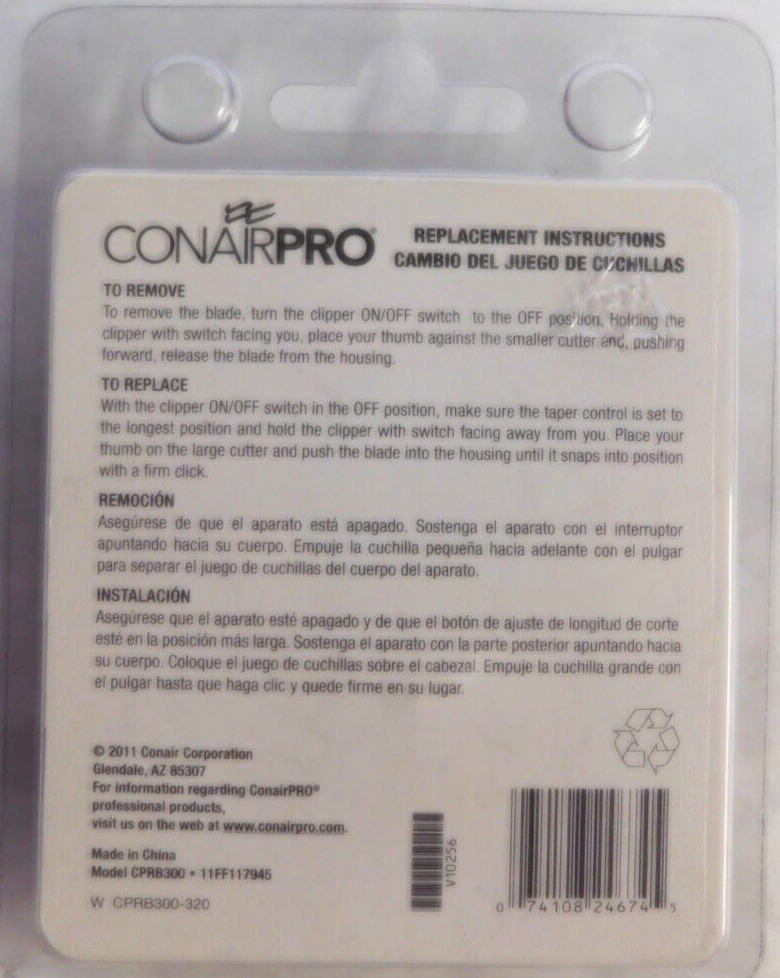 Conair Pro CPC 300 Replacement Blade,Self Sharping-345243