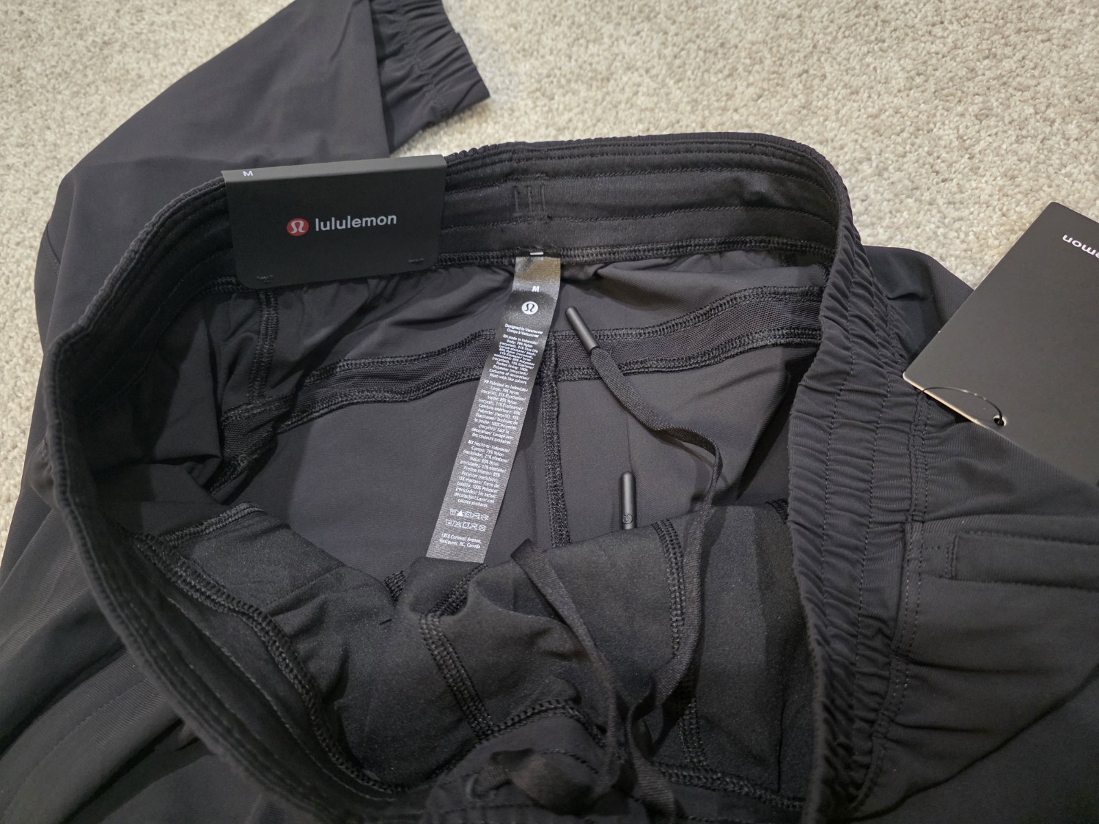 lululemon Pace Breaker Jogger Regular Size M Color Black