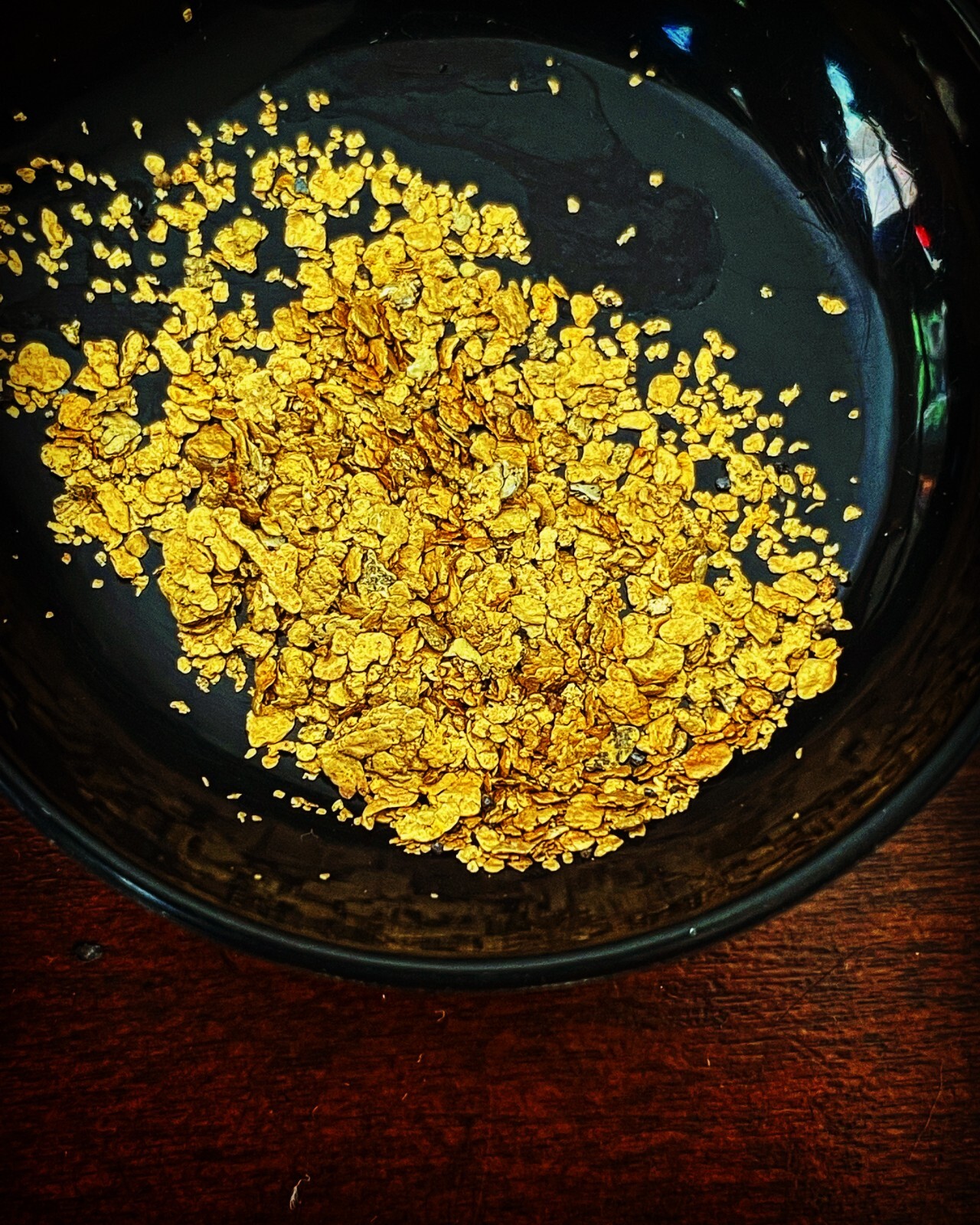 GOLD Paydirt Guaranteed Unsearched Rich with black sand + Added Gold concentrate