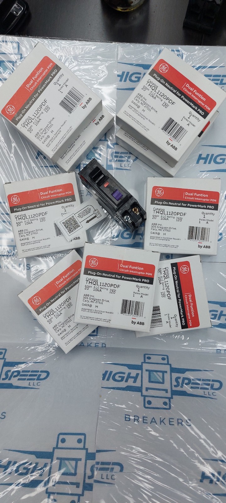 GE BY ABB GROUND FAULT/ ARC FAULT PLUG ON NEUTRAL INTEGRATED THQL1120PDF