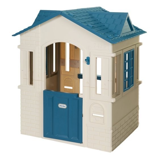 Little Tikes Cape Cottage Pretend Playhouse with Working Door, Toddlers Ages 2+,