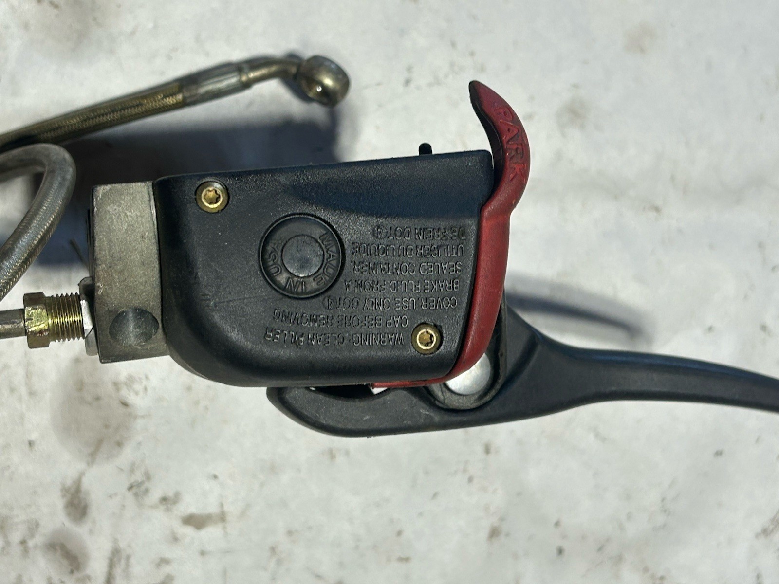 2001-2007 Polaris Edge XCSP Classic Supersport brake master cylinder 550 600 700