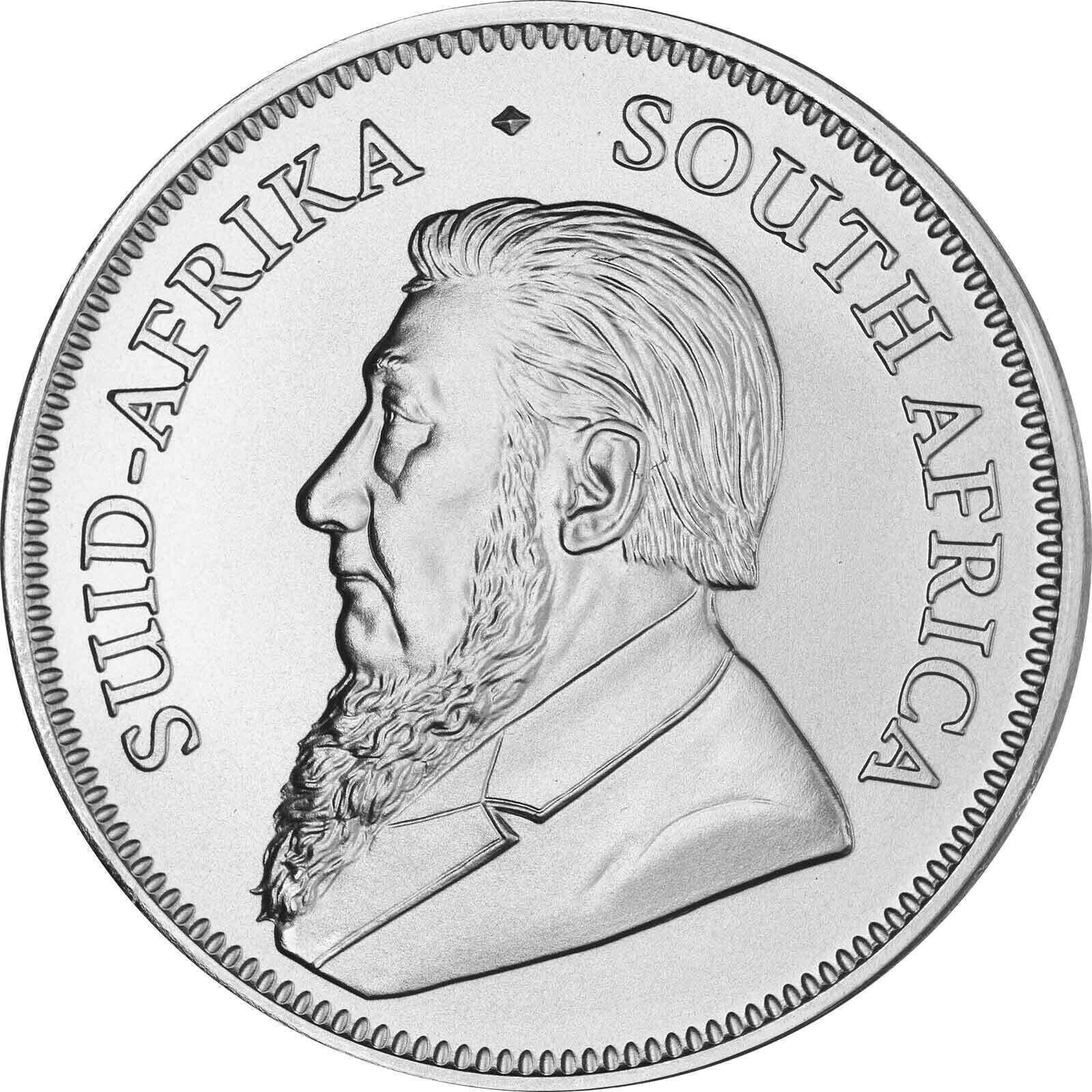 HOT!! 2023 South Africa 1 oz 999 Silver Krugerrand Coin BU