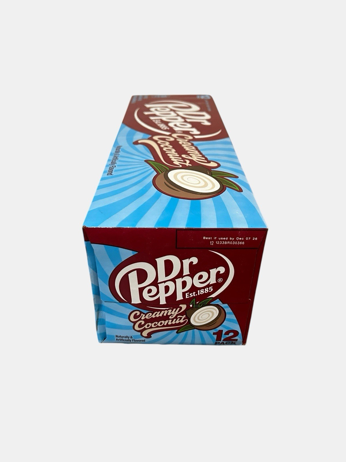 Dr Pepper Creamy Coconut LIMITED EDITION 12 Pack - Expires 12/07/2026
