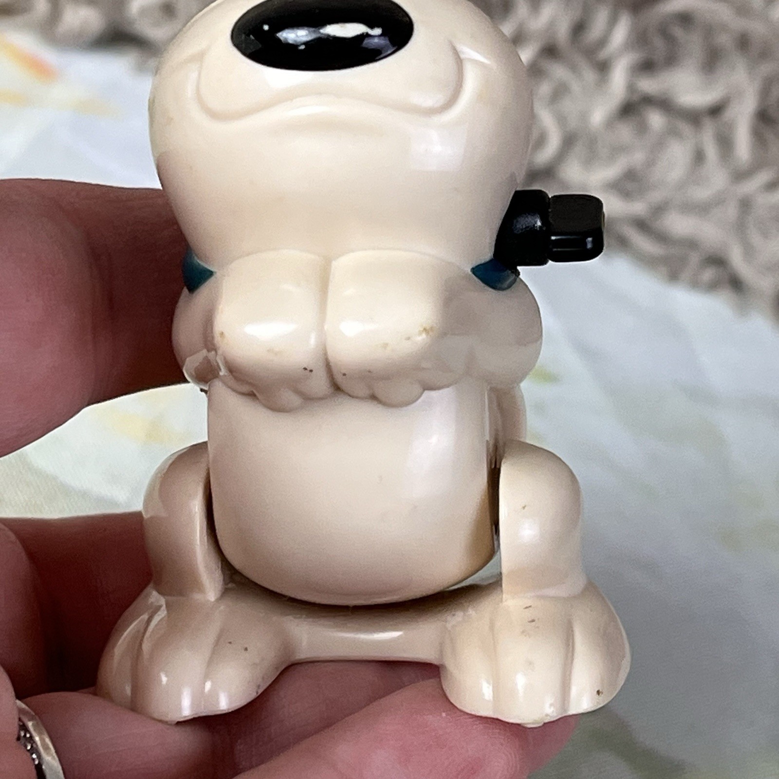 Vintage Disney Flipping Dog Wind Up McDonald’s Happy Meal Toy Plastic Works